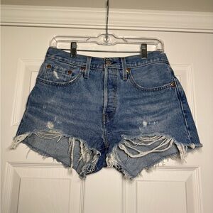 Levi's 501 Jean Shorts (Size 27)